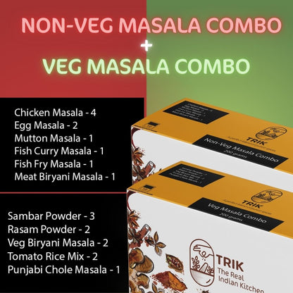 Mixed Masala Combo - Veg Masala & Non-Veg Masala Combos