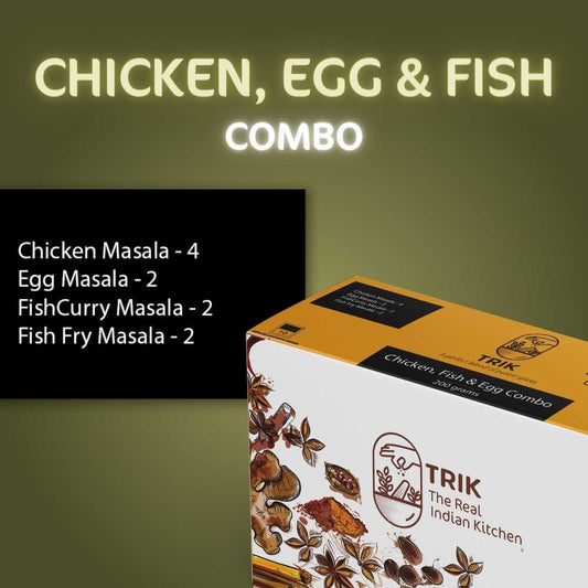 Chicken, Fish & Egg Combo